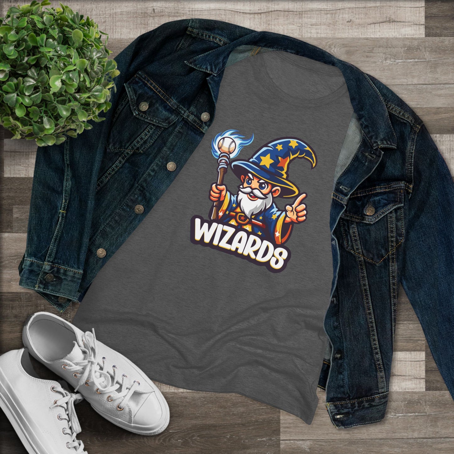 Wizards Baseball Women's Spirit Tee