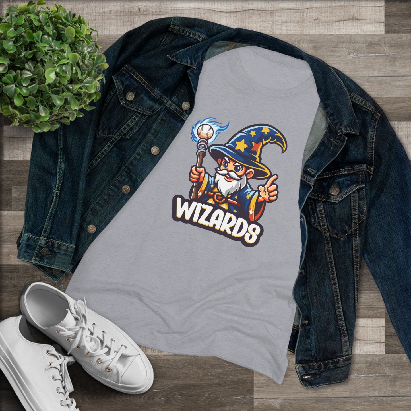 Wizards Baseball Women's Spirit Tee