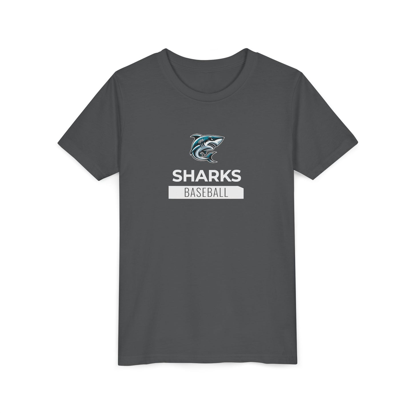 Sharks Baseball Youth Tee