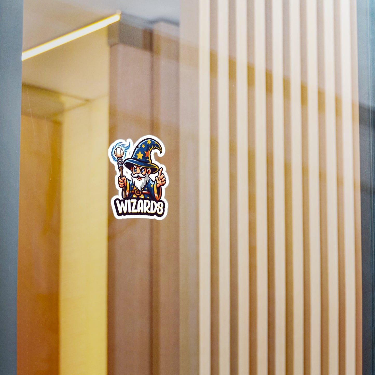 Wizards Baseball Vinyl Decal