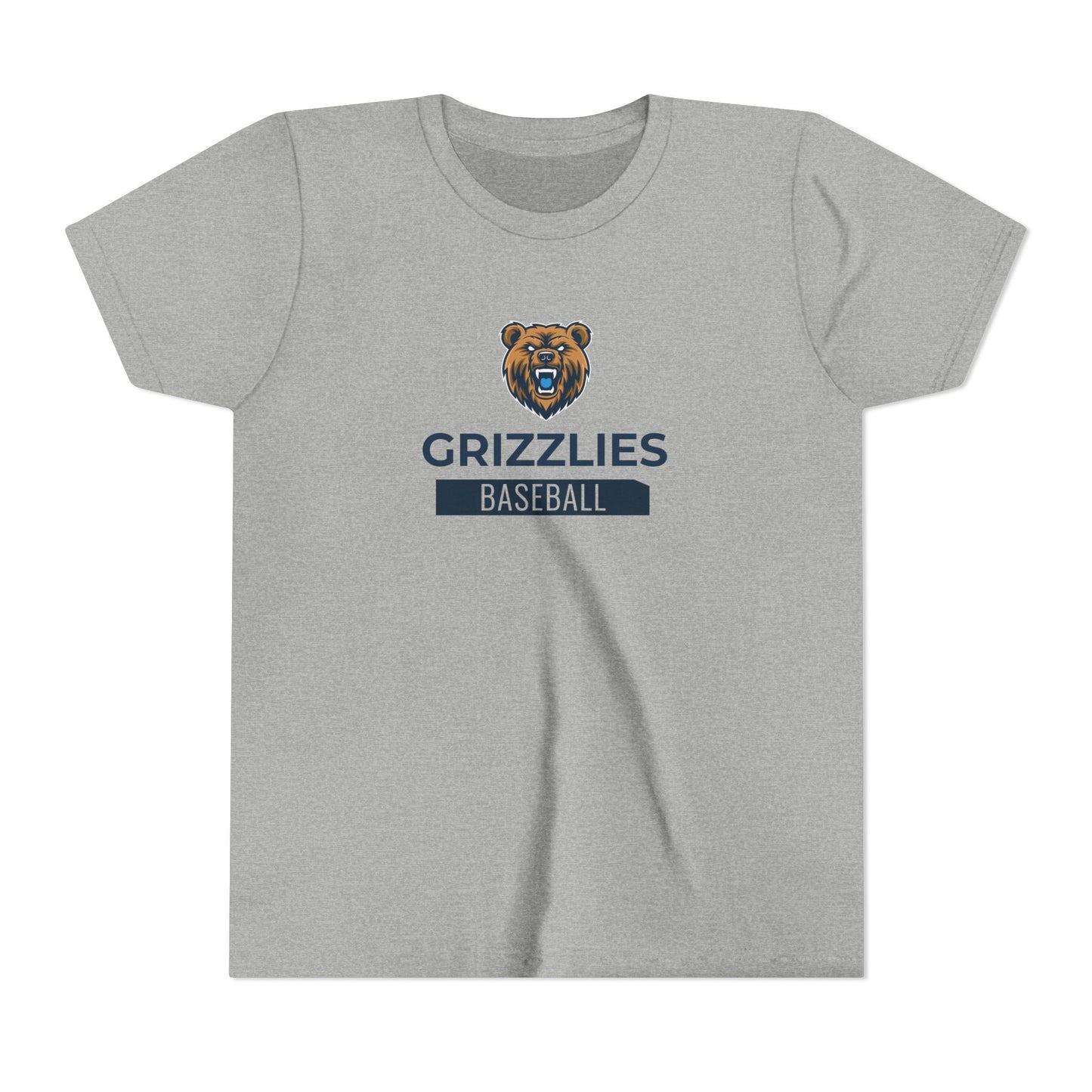 Grizzlies Baseball Youth Tee