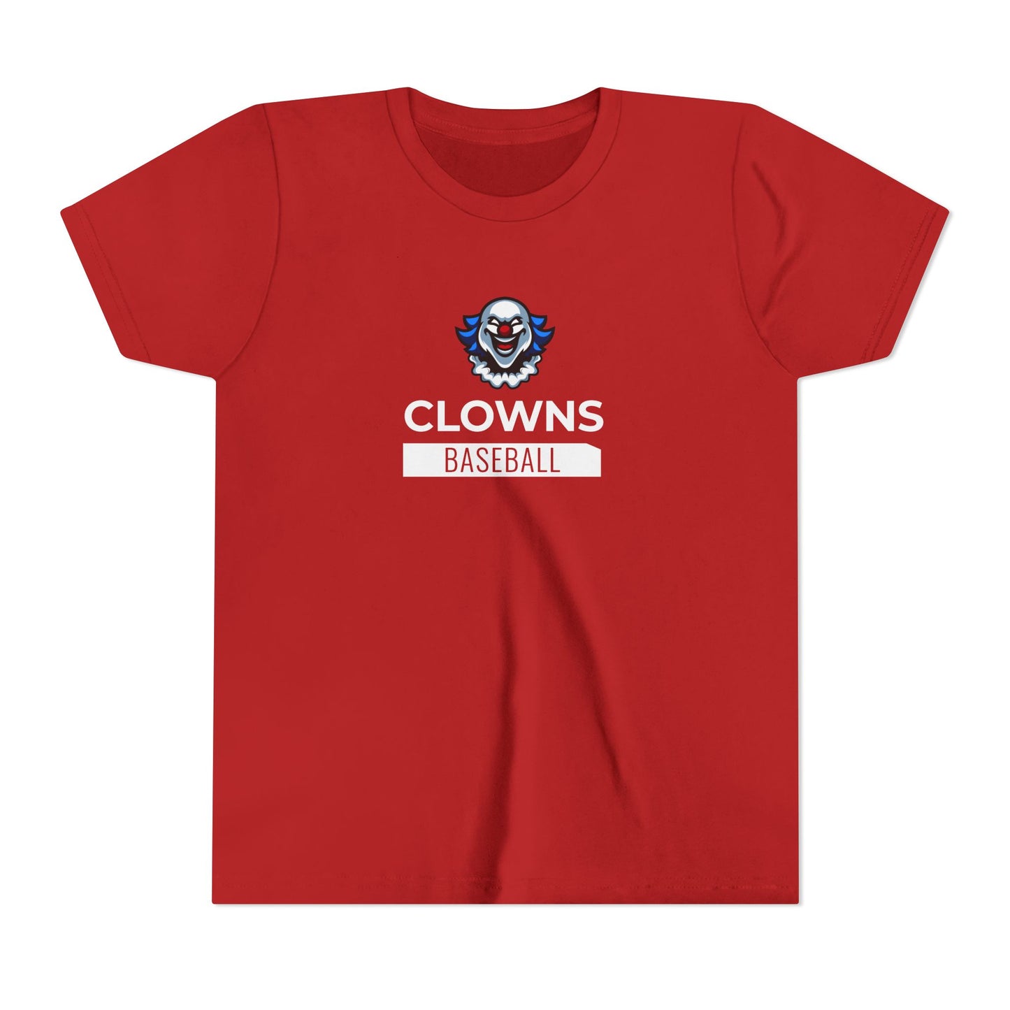 Clowns Baseball Youth Tee