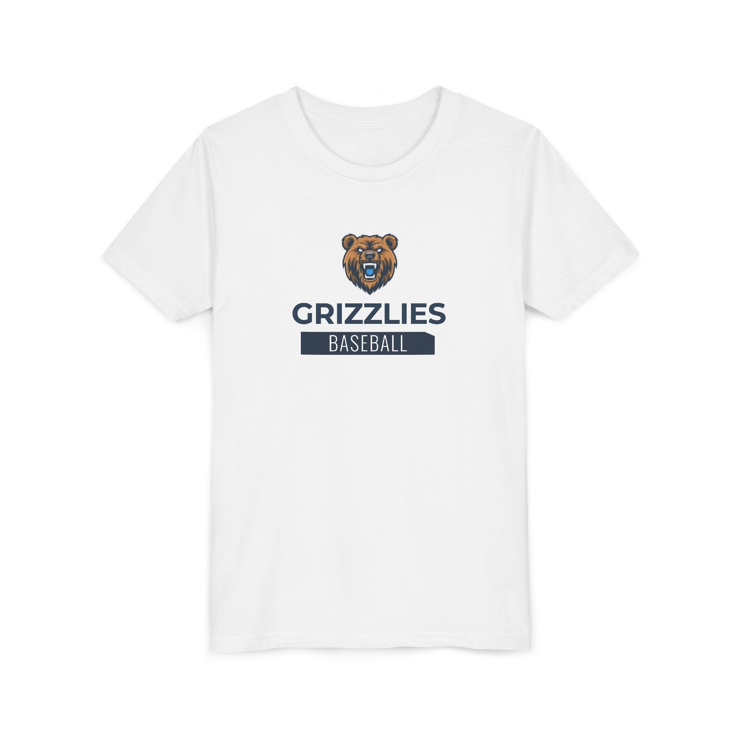 Grizzlies Baseball Youth Tee