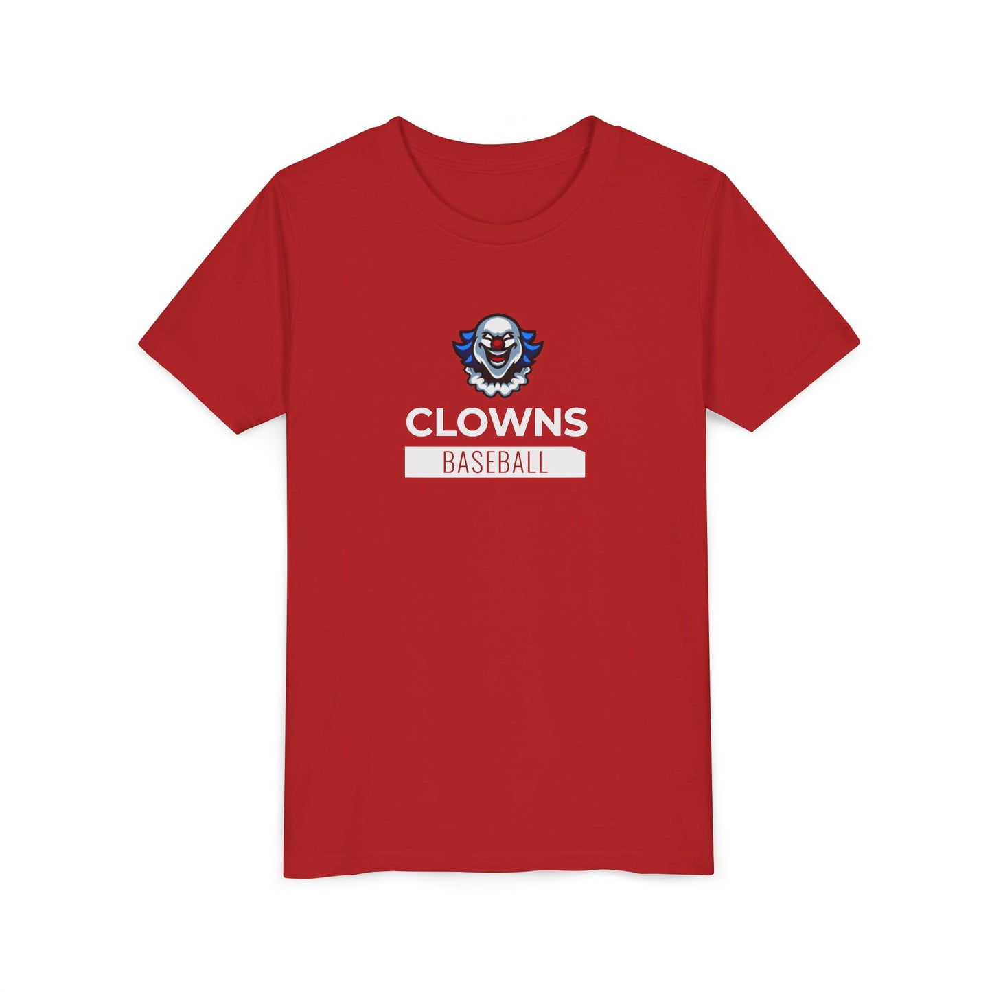 Clowns Baseball Youth Tee