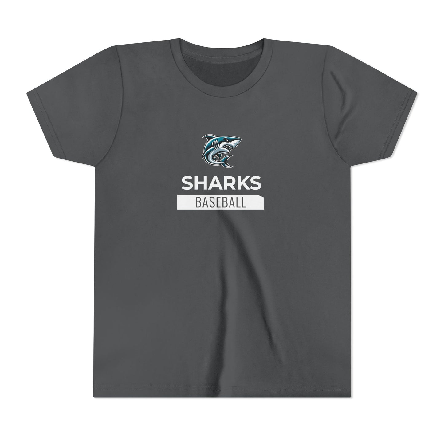Sharks Baseball Youth Tee
