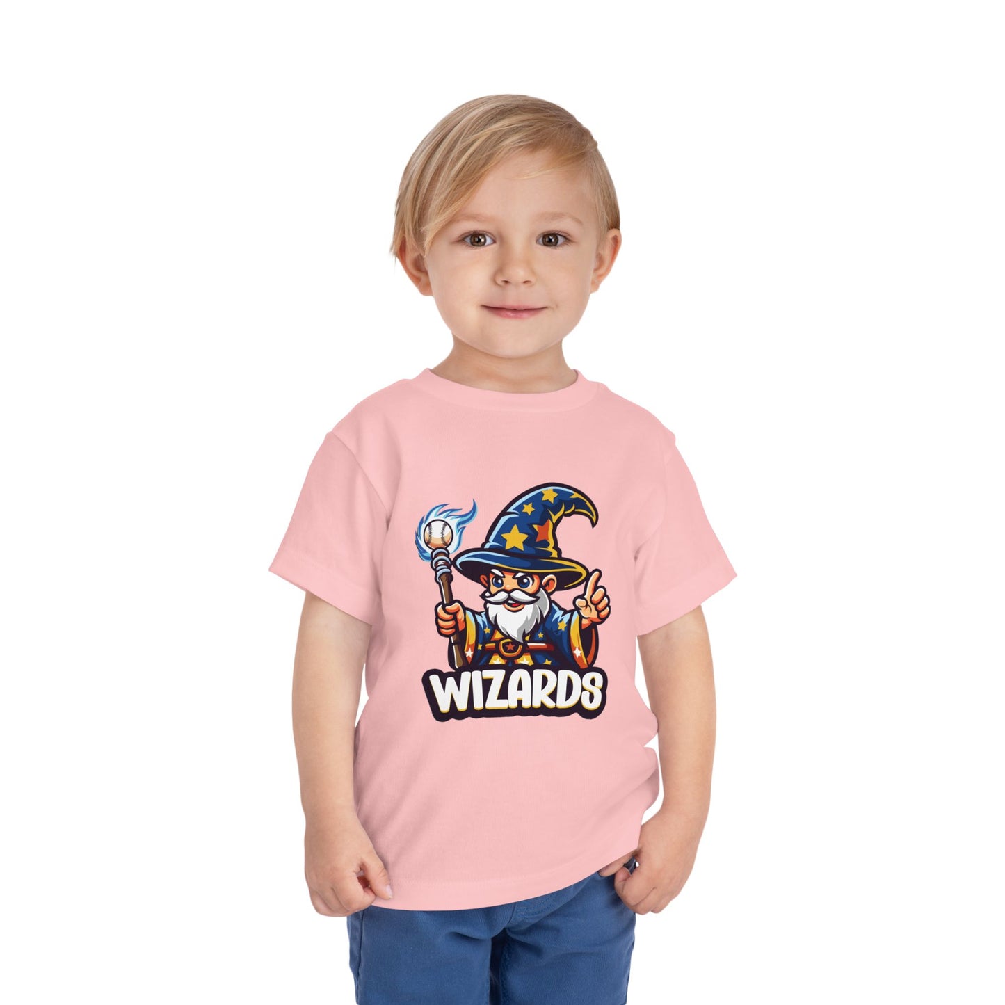 Wizards Baseball Toddler Short Sleeve Tee