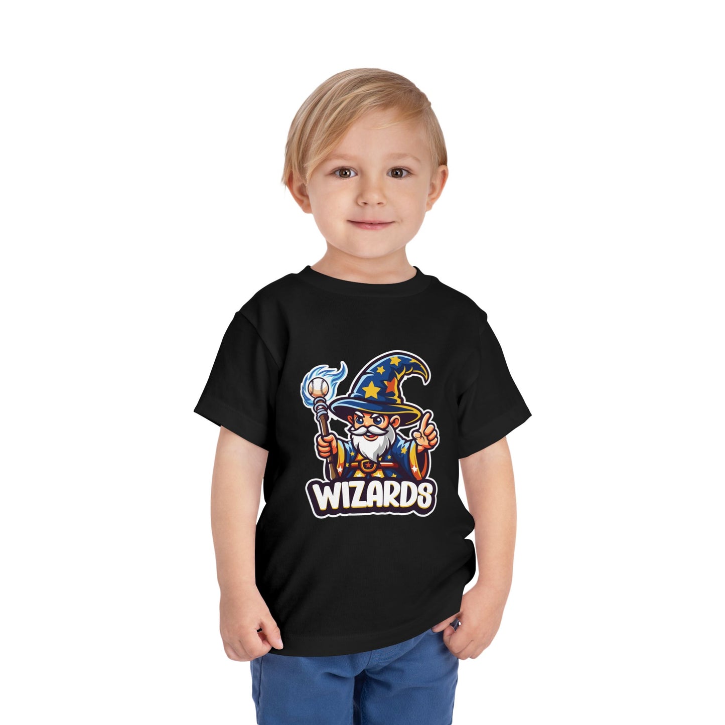 Wizards Baseball Toddler Short Sleeve Tee