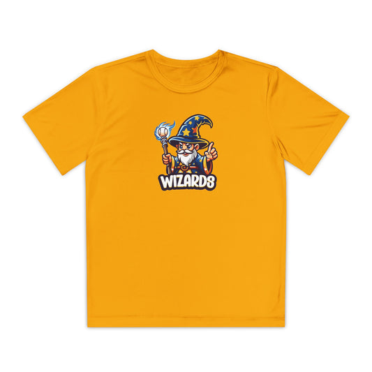 Wizards Baseball Youth Lightning Tee