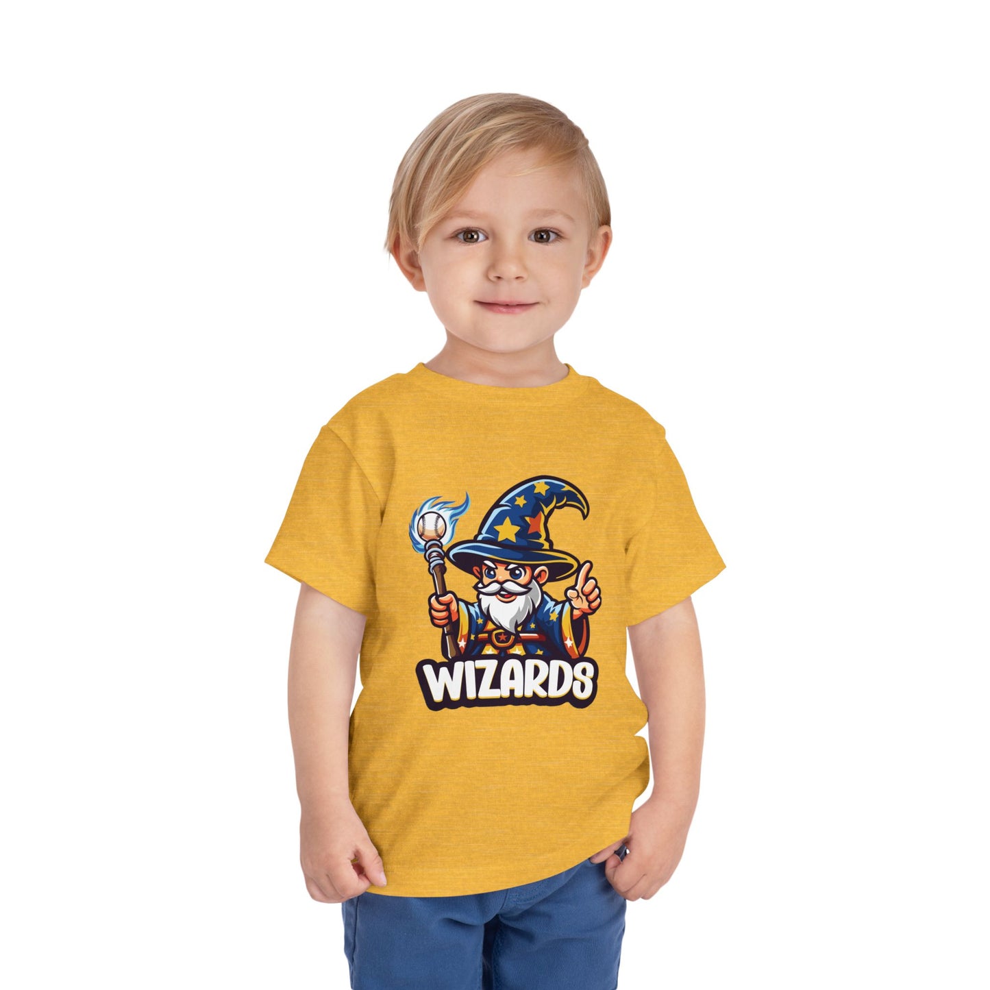 Wizards Baseball Toddler Short Sleeve Tee