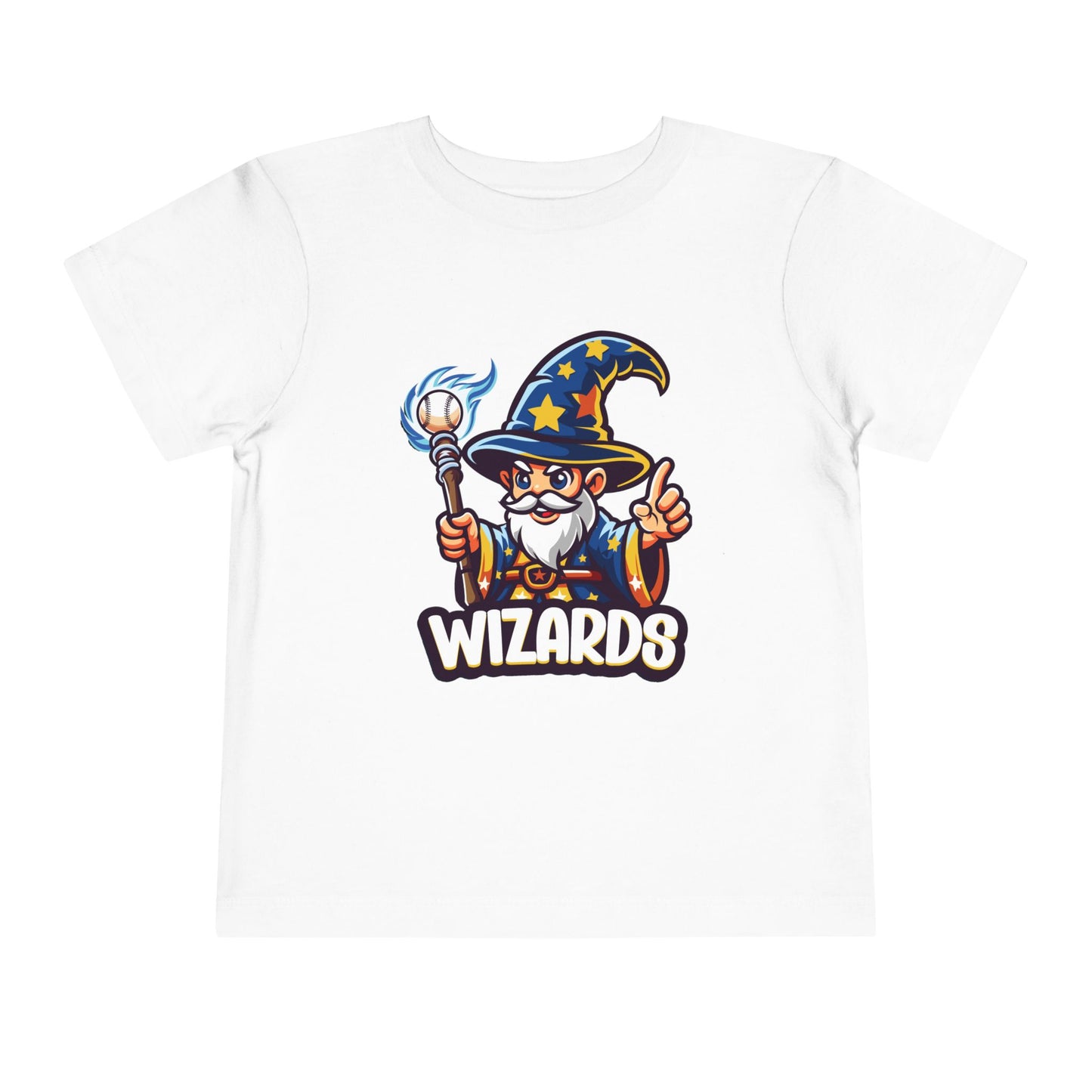Wizards Baseball Toddler Short Sleeve Tee
