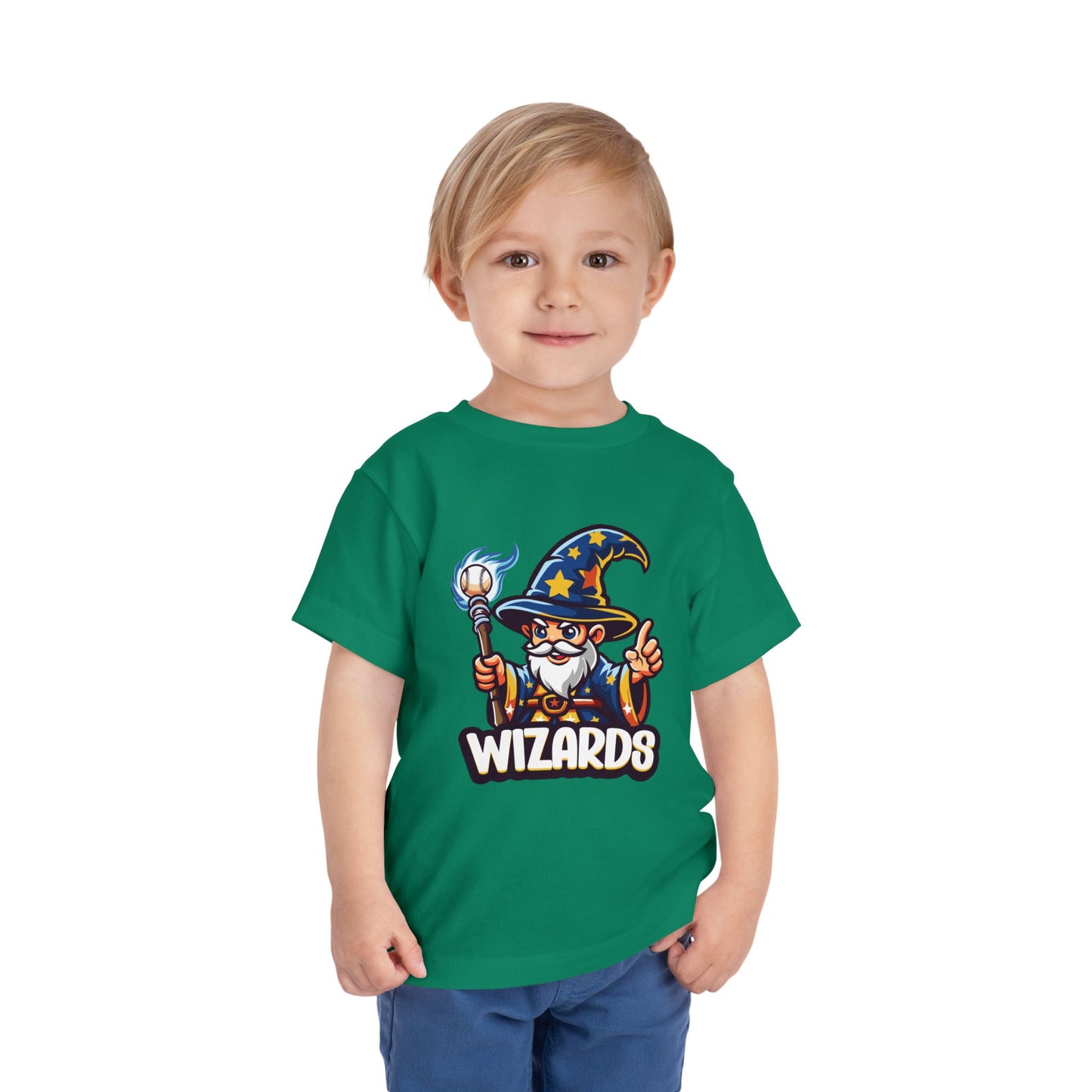 Wizards Baseball Toddler Short Sleeve Tee