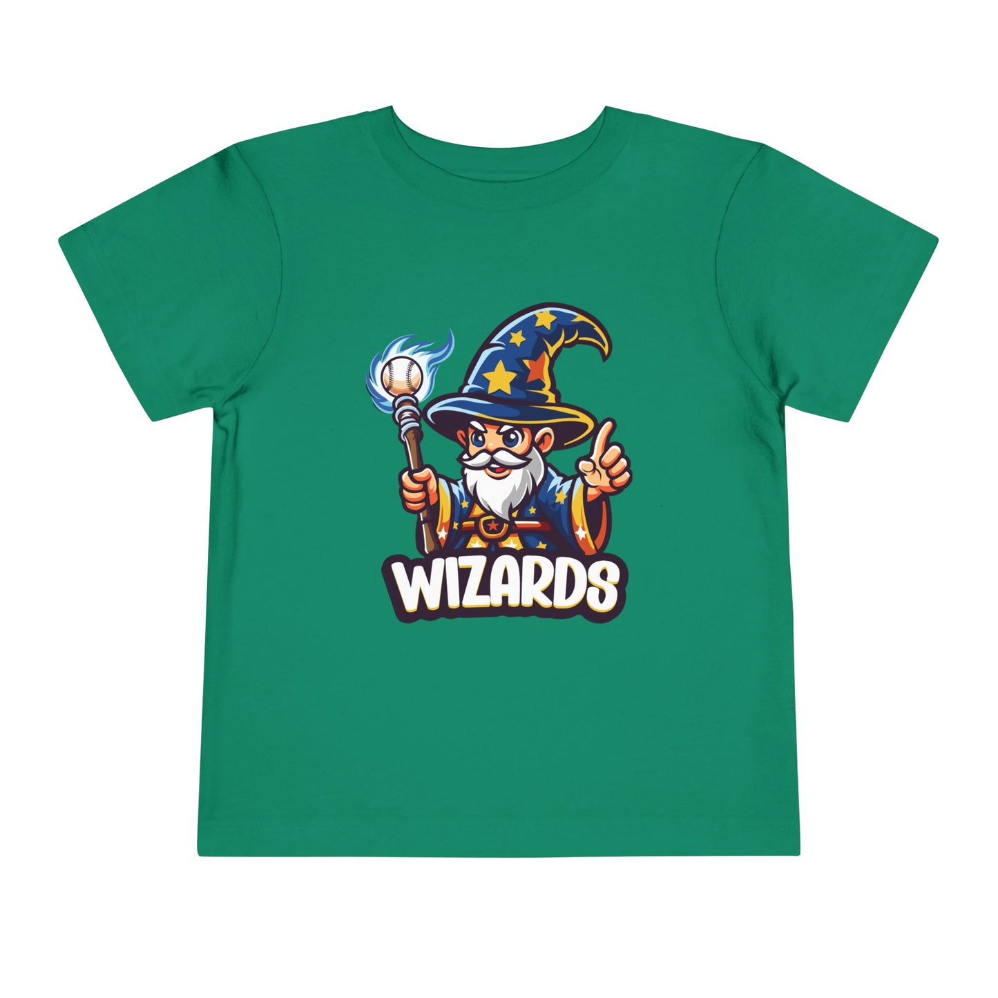 Wizards Baseball Toddler Short Sleeve Tee