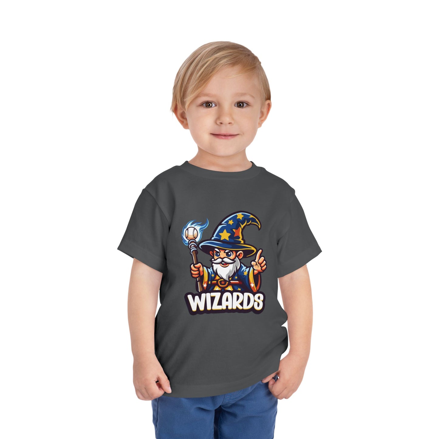 Wizards Baseball Toddler Short Sleeve Tee