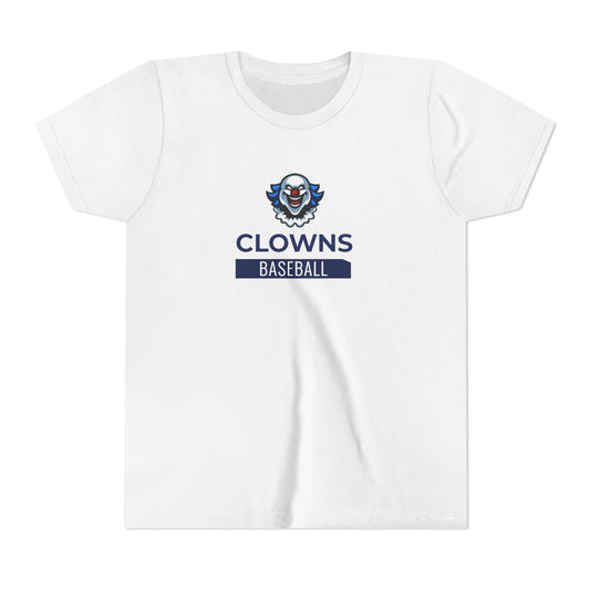 Clowns Baseball Youth Tee